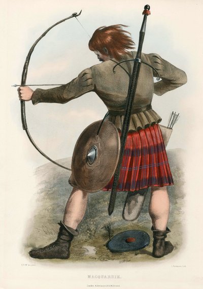 Macquarrie, de The Clans of the Scottish Highlands, 1845 - Robert Ronald McIan